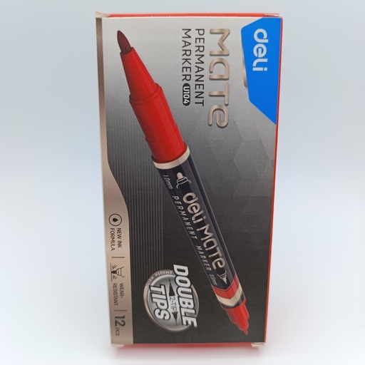 قەلەم ماجیك رەشنەکەرەوە Deli Mate Permanent Marker U104